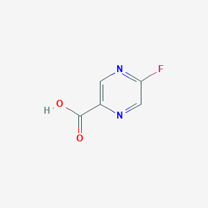 5-Fluoropyrazine-2-carboxylic acid chemical structure (CAS 1211584-50-7)