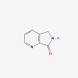 5H-Pyrrolo[3,4-b]pyridin-7(6H)-one chemical structure (CAS 1211584-54-1)