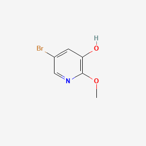 5-Bromo-2-methoxypyridin-3-ol chemical structure (CAS 1211589-04-6)