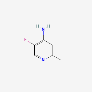 4-Amino-5-fluoro-2-methylpyridine chemical structure (CAS 1211590-22-5)
