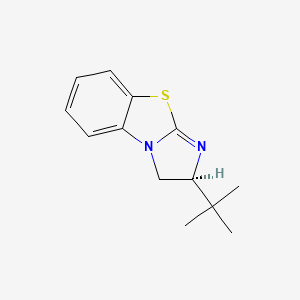 (S)-2-(tert-Butyl)-2,3-dihydrobenzo[d]imidazo[2,1-b]thiazole chemical structure (CAS 1213233-51-2)