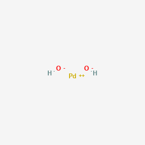 Palladium hydroxide on carbon(10%) chemical structure (CAS 12135-22-7)