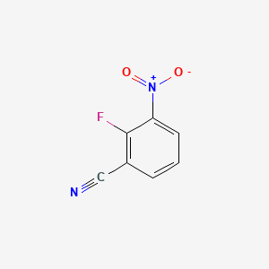 2-Fluoro-3-nitrobenzonitrile chemical structure (CAS 1214328-20-7)