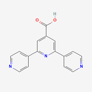 [4,2':6',4''-Terpyridine]-4'-carboxylic acid chemical structure (CAS 1214356-55-4)