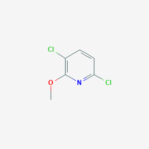 3,6-Dichloro-2-methoxypyridine chemical structure (CAS 1214391-95-3)
