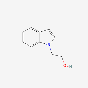 2-(1H-Indol-1-yl)ethanol chemical structure (CAS 121459-15-2)