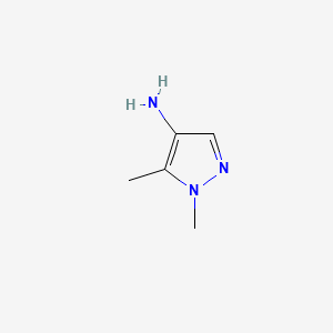 1,5-Dimethyl-1H-pyrazol-4-amine chemical structure (CAS 121983-36-6)