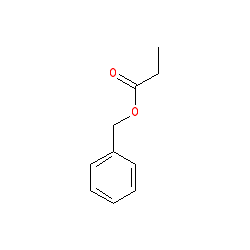 Benzyl propionate chemical structure (CAS 122-63-4)