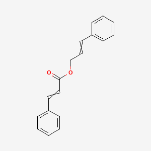 Cinnamyl cinnamate chemical structure (CAS 122-69-0)