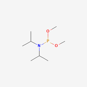 Dimethyl n,n-diisopropylphosphoramidite chemical structure (CAS 122194-07-4)