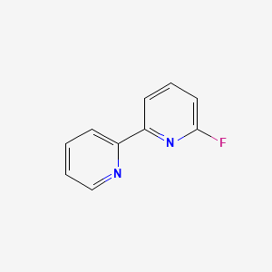 6-Fluoro-2,2'-bipyridine chemical structure (CAS 1223063-81-7)