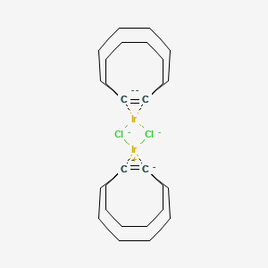 Chlorobis(cyclooctene)iridium(I)dimer chemical structure (CAS 12246-51-4)
