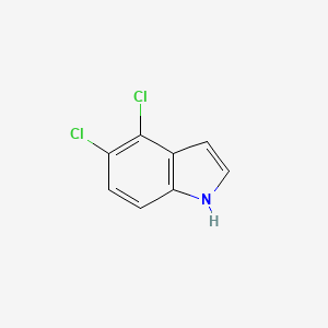 4,5-Dichloroindole chemical structure (CAS 122509-73-3)