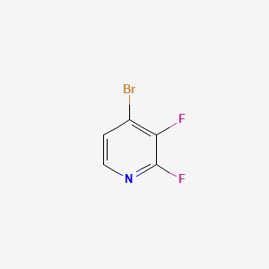 4-Bromo-2,3-difluoropyridine chemical structure (CAS 1227597-53-6)