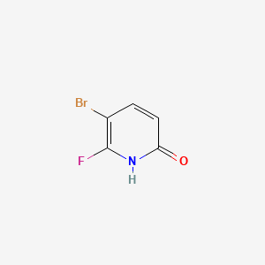 5-Bromo-6-fluoropyridin-2-ol chemical structure (CAS 1227597-58-1)