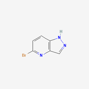 5-Bromo-1H-pyrazolo[4,3-b]pyridine chemical structure (CAS 1227628-78-5)