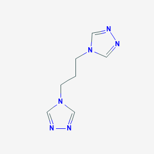1,3-Di(4H-1,2,4-triazol-4-yl)propane chemical structure (CAS 1228666-88-3)
