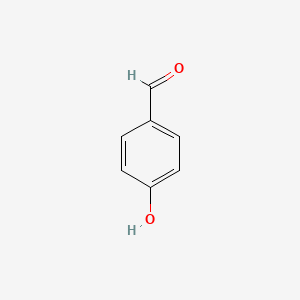 4-Hydroxybenzaldehyde chemical structure (CAS 123-08-0)