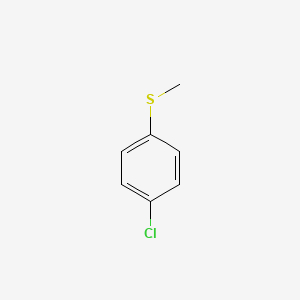 4-Chlorothioanisole chemical structure (CAS 123-09-1)