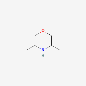3,5-Dimethylmorpholine chemical structure (CAS 123-57-9)