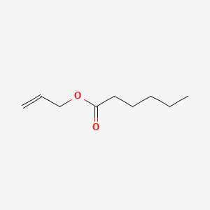 Allyl hexanoate chemical structure (CAS 123-68-2)