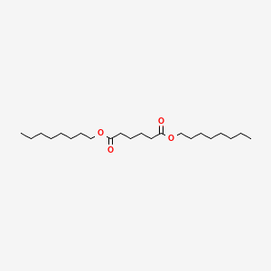 Dioctyl adipate chemical structure (CAS 123-79-5)