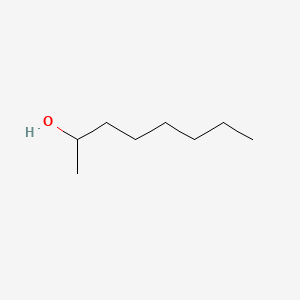 Octan-2-ol chemical structure (CAS 123-96-6)