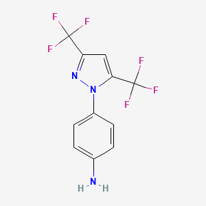 CrAc intermediate 2 chemical structure (CAS 123066-64-8)