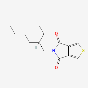 5-(2-Ethylhexyl)-4H-thieno[3,4-c]pyrrole-4,6(5H)-dione chemical structure (CAS 1231160-82-9)