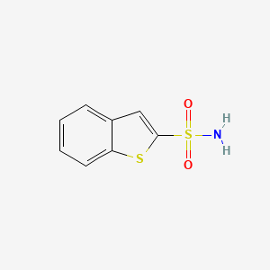 1-Benzothiophene-2-sulfonamide chemical structure (CAS 123126-59-0)