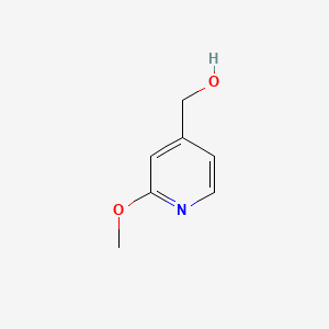 (2-Methoxypyridin-4-yl)methanol chemical structure (CAS 123148-66-3)