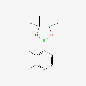 2-(2,3-Dimethylphenyl)-4,4,5,5-tetramethyl-1,3,2-dioxaborolane chemical structure (CAS 1232132-73-8)
