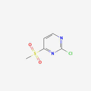 2-Chloro-4-(methylsulfonyl)pyrimidine chemical structure (CAS 1233026-31-7)