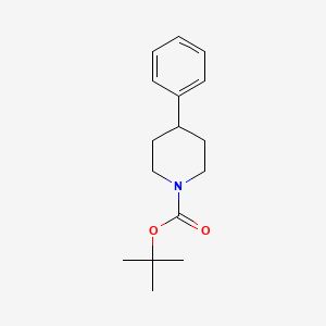tert-Butyl 4-phenylpiperidine-1-carboxylate chemical structure (CAS 123387-49-5)