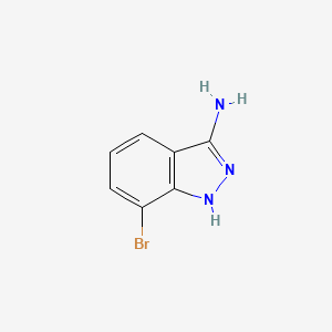 7-Bromo-1H-indazol-3-amine chemical structure (CAS 1234616-28-4)