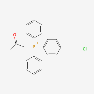 (2-Oxopropyl)triphenylphosphonium chloride chemical structure (CAS 1235-21-8)