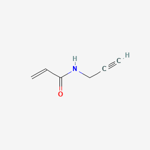 N-(Prop-2-yn-1-yl)acrylamide chemical structure (CAS 123523-58-0)