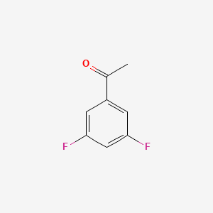 3',5'-Difluoroacetophenone chemical structure (CAS 123577-99-1)