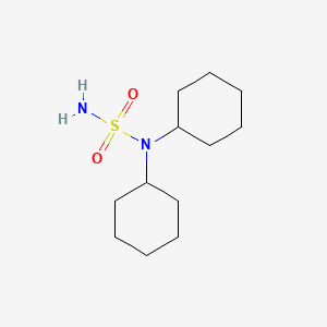 N,N-Dicyclohexylsulfamide chemical structure (CAS 1237884-73-9)