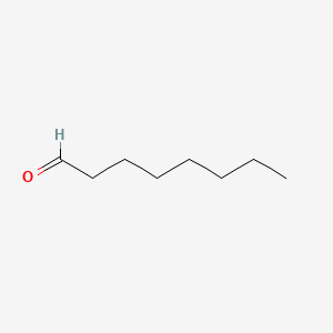 Octanal chemical structure (CAS 124-13-0)