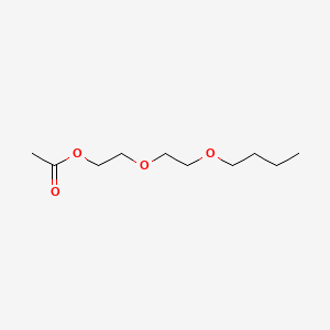 Diethyleneglycolmonobutyletheracetate chemical structure (CAS 124-17-4)