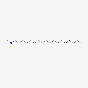 N,N-Dimethyloctadecan-1-amine chemical structure (CAS 124-28-7)
