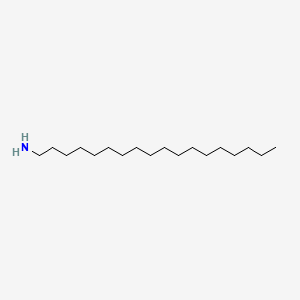 Octadecan-1-amine chemical structure (CAS 124-30-1)