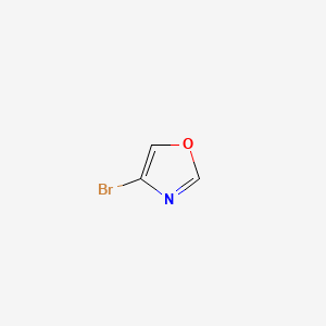 4-Bromooxazole chemical structure (CAS 1240598-57-5)