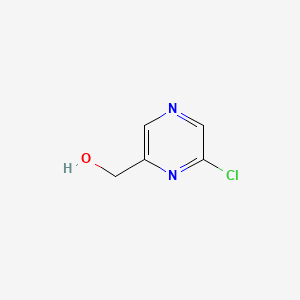 (6-Chloropyrazin-2-yl)methanol chemical structure (CAS 1240602-95-2)