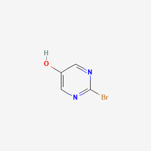 2-Bromo-5-hydroxypyrimidine chemical structure (CAS 1240621-87-7)