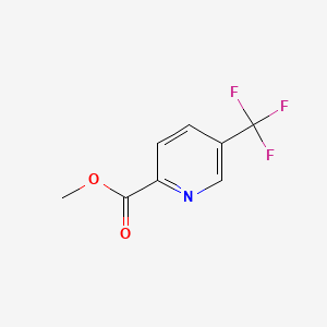 Methyl 5-(trifluoromethyl)picolinate chemical structure (CAS 124236-37-9)