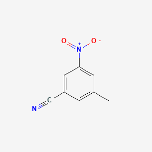 3-Methyl-5-nitrobenzonitrile chemical structure (CAS 124289-22-1)
