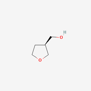 (S)-(Tetrahydrofuran-3-yl)methanol chemical structure (CAS 124391-75-9)