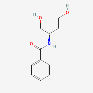 (R)-N-(1,4-Dihydroxybutan-2-yl)benzamide chemical structure (CAS 1245643-19-9)